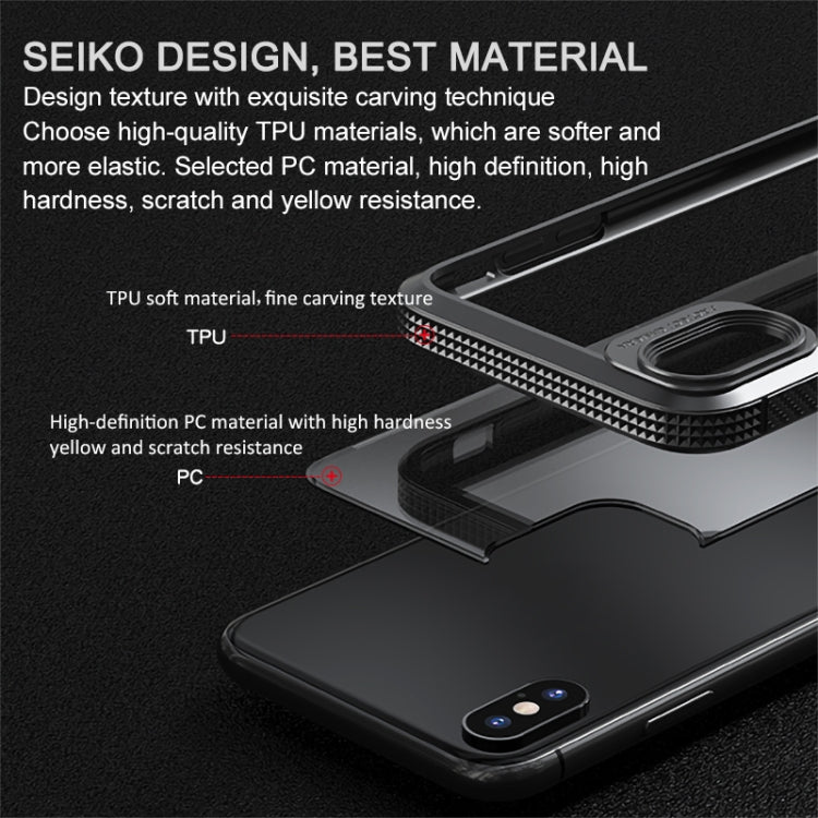 iPAKY MG Series Carbon Fiber Texture Shockproof TPU+ Transparent PC Case, For iPhone 11, For iPhone 11 Pro, For iPhone 11 Pro Max, For iPhone 12 mini, For iPhone 12 / 12 Pro, For iPhone 12 Pro Max, For iPhone XS / X, For iPhone XR, For iPhone XS Max