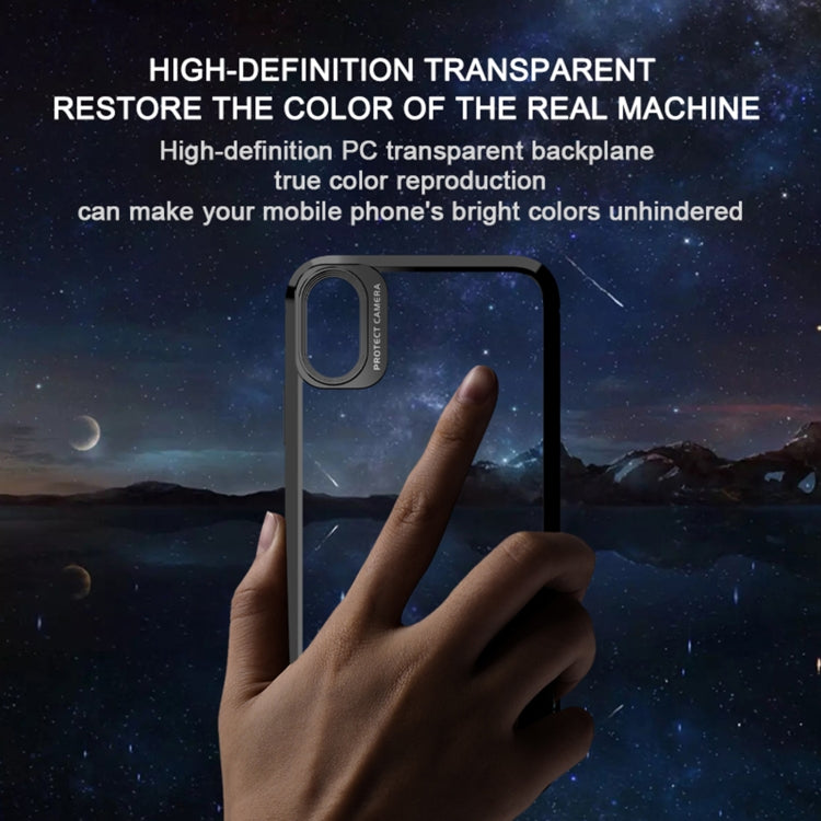 iPAKY MG Series Carbon Fiber Texture Shockproof TPU+ Transparent PC Case, For iPhone 11, For iPhone 11 Pro, For iPhone 11 Pro Max, For iPhone 12 mini, For iPhone 12 / 12 Pro, For iPhone 12 Pro Max, For iPhone XS / X, For iPhone XR, For iPhone XS Max