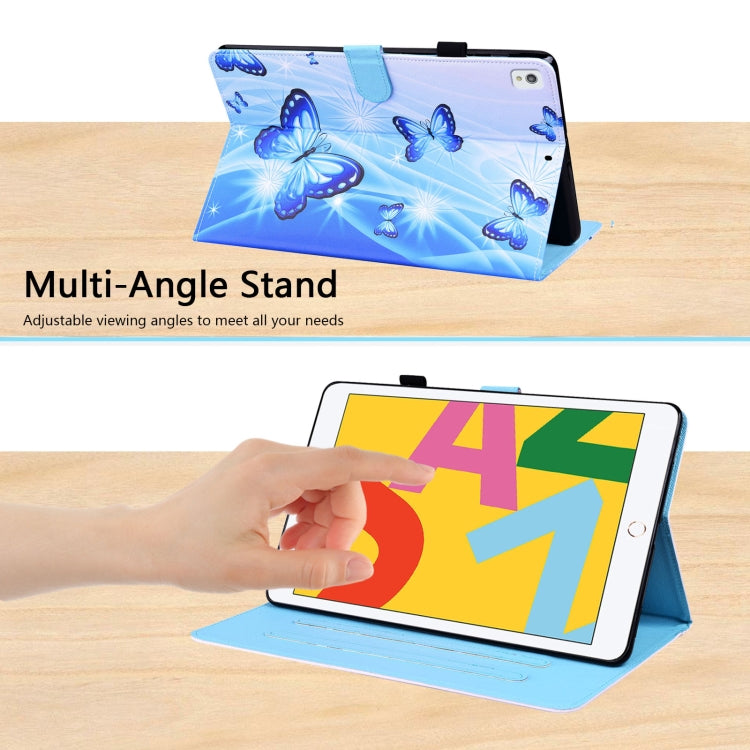 Animal Pattern Horizontal Flip Leather Case with Holder & Card Slots & Photo Frame & Sleep / Wake-up Function, For iPad 9.7 2018 / 2017, For iPad 10.2 2021 / 2020 / 2019, For iPad Mini 5 / 4 / 3 / 2 / 1, For iPad Pro 11 inch 2021 / 2020 & Air 2020 10.9