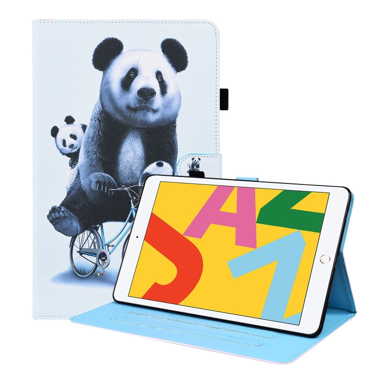 Animal Pattern Horizontal Flip Leather Case with Holder & Card Slots & Photo Frame & Sleep / Wake-up Function, For iPad 9.7 2018 / 2017, For iPad 10.2 2021 / 2020 / 2019, For iPad Mini 5 / 4 / 3 / 2 / 1, For iPad Pro 11 inch 2021 / 2020 & Air 2020 10.9