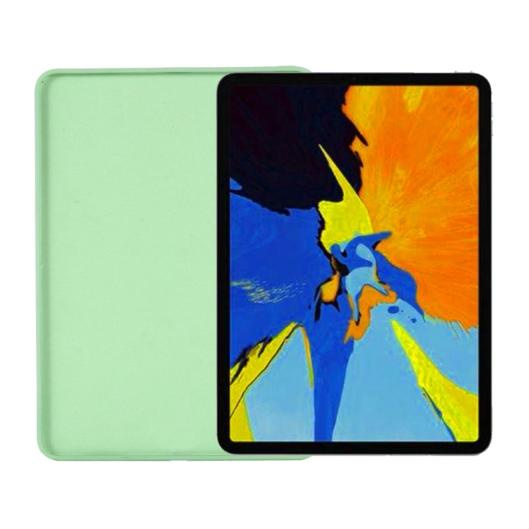 Solid Color Liquid Silicone Dropproof Full Coverage Protective Case, For iPad Air 11 2024 / Air 2022 / 2020 10.9, For iPad mini 5 / mini 4, For iPad Air, For iPad 10.2 2019/2020, For iPad Pro 11 2018 / 2020
