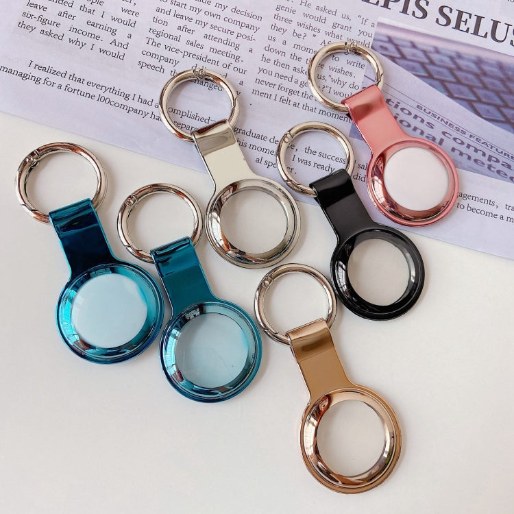 Anti-theft Plating TPU Protective Cover, For AirTag