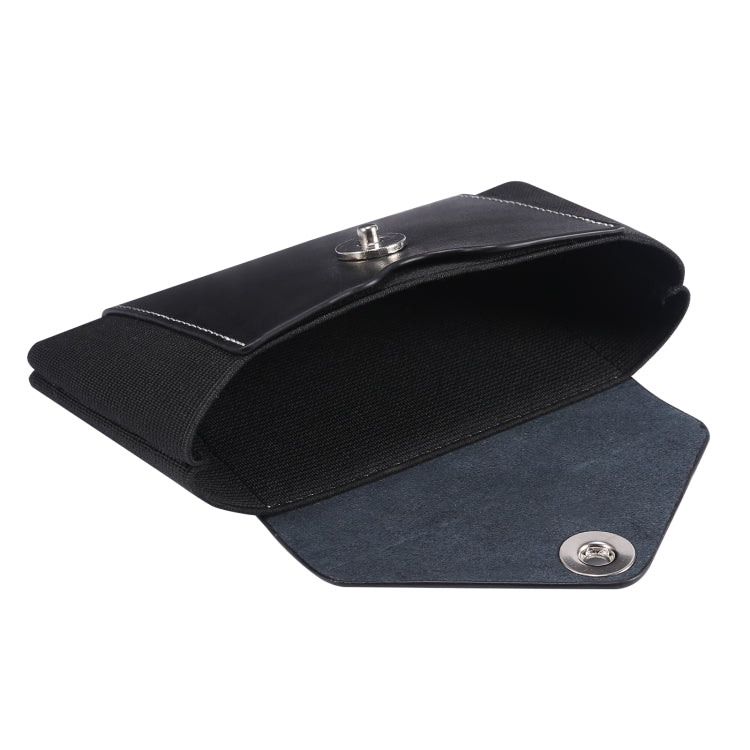 Ultra-thin Elasticity Mobile Phone Leather Case Waist Bag