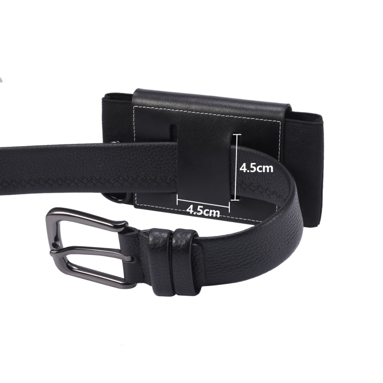 Ultra-thin Elasticity Mobile Phone Leather Case Waist Bag