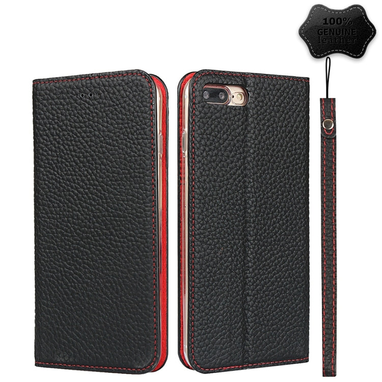 Litchi Texture Horizontal Flip Top Layer Cowhide Leather Case with Holder & Card Slots & Wallet & Strap & Wire Winder, For iPhone 11, For iPhone 11 Pro Max, For iPhone 7 / 8 / SE 2022 / SE 2020, For iPhone 7 Plus / 8 Plus