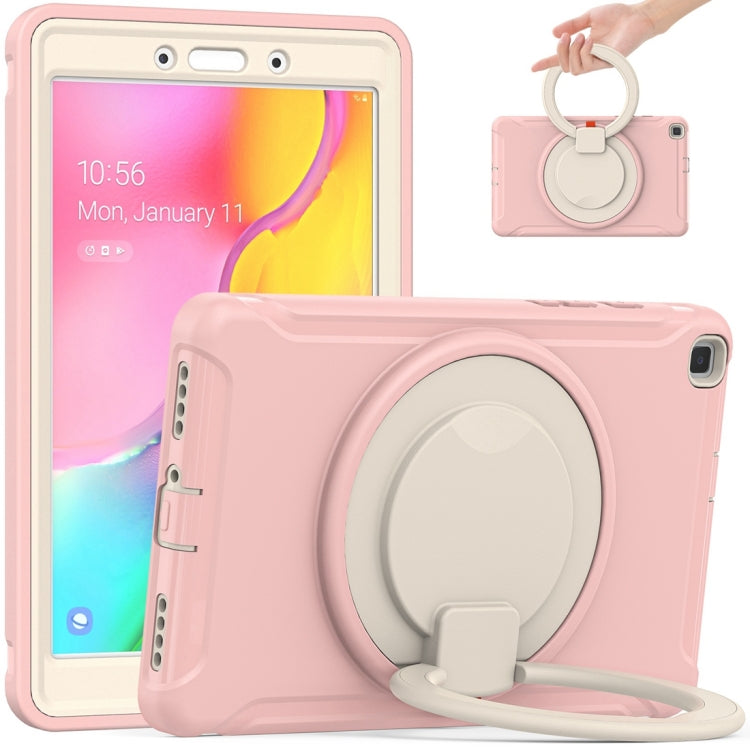 Shockproof TPU + PC Protective Case with 360 Degree Rotation Foldable Handle Grip Holder & Pen Slot, For Samsung Galaxy Tab A 8.0 2019 T290