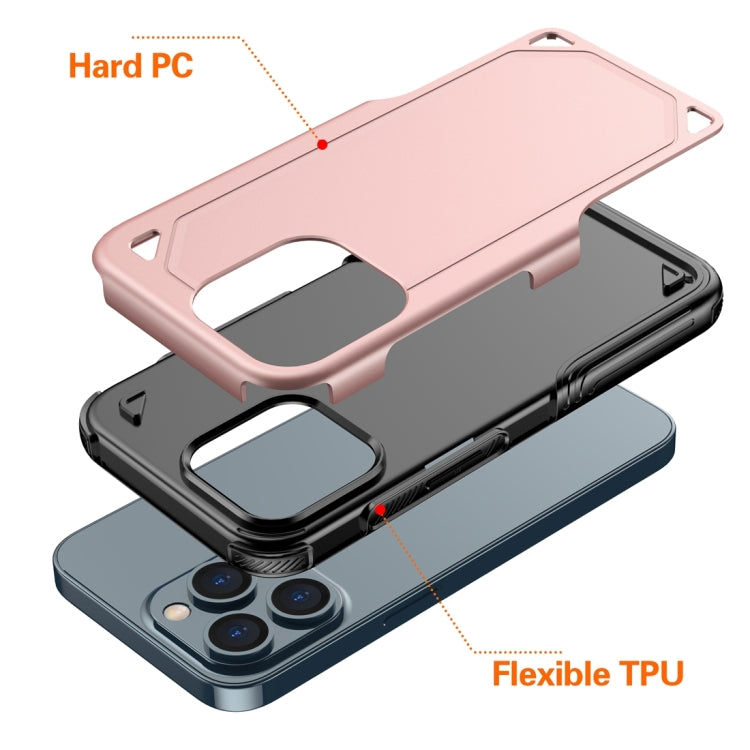 Power Armor PC + TPU Anti-fall Protective Case, For iPhone 13 mini, For iPhone 13, For iPhone 13 Pro