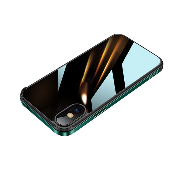 SULADA Shockproof Aviation Aluminum Metal Frame + Nano Glass + TPU Protective Case, For iPhone 12 Pro, For iPhone 12 Pro Max, For iPhone 11 Pro Max, For iPhone XS / X