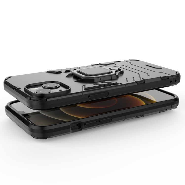 Shockproof PC + TPU Protective Case with Magnetic Ring Holder, For iPhone 13 mini, For iPhone 13, For iPhone 13 Pro, For iPhone 13 Pro Max