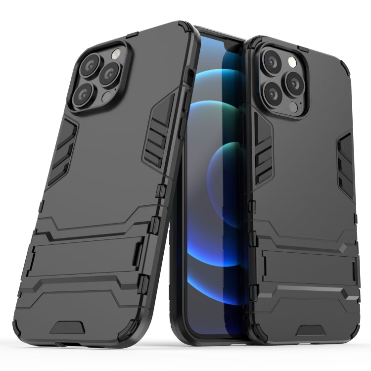PC + TPU Shockproof Protective Case with Invisible Holder, For iPhone 13 mini, For iPhone 13 Pro, For iPhone 13 Pro Max, For iPhone 13