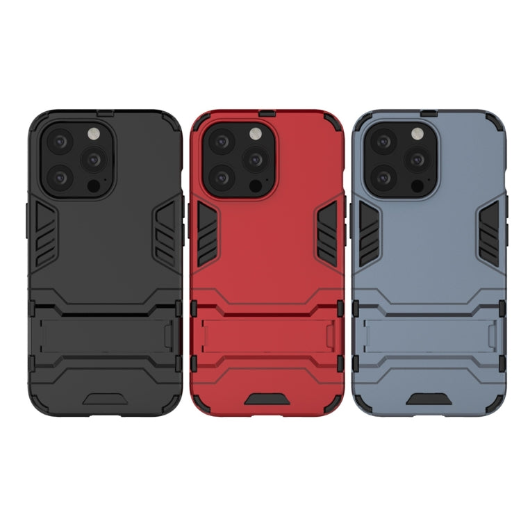 PC + TPU Shockproof Protective Case with Invisible Holder, For iPhone 13 mini, For iPhone 13 Pro, For iPhone 13 Pro Max, For iPhone 13