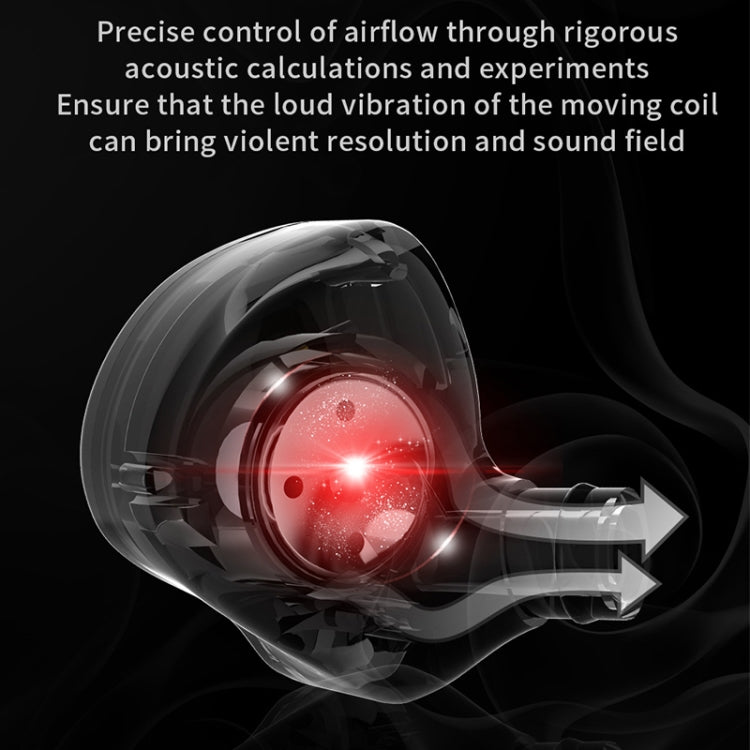 QKZ AK6 3.5mm In-Ear Wired Subwoofer Sports Earphone, Cable Length: About 1.2m, 1 PCS, 1 Pair