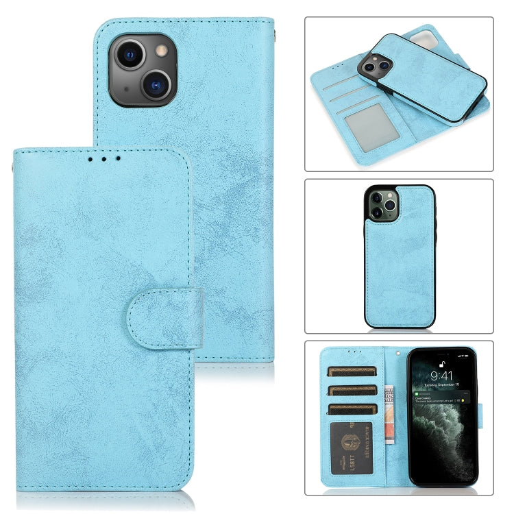 Retro 2 in 1 Detachable Horizontal Flip Leather Case with Card Slots & Wallet, For iPhone 13, For iPhone 13 Mini, For iPhone 13 Pro, For iPhone 13 Pro Max