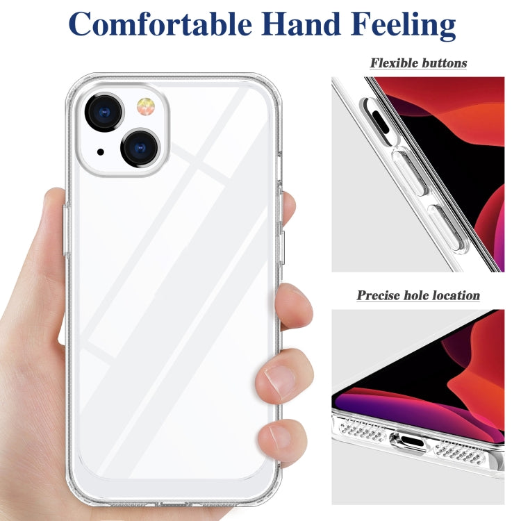 Crystal Clear Shockproof PC + TPU Protective Case, For iPhone 13 mini, For iPhone 13, For iPhone 13 Pro, For iPhone 13 Pro Max, For iPhone 12 mini, For iPhone 12, For iPhone 12 Pro, For iPhone 12 Pro Max, For iPhone 11, For iPhone 11 Pro...