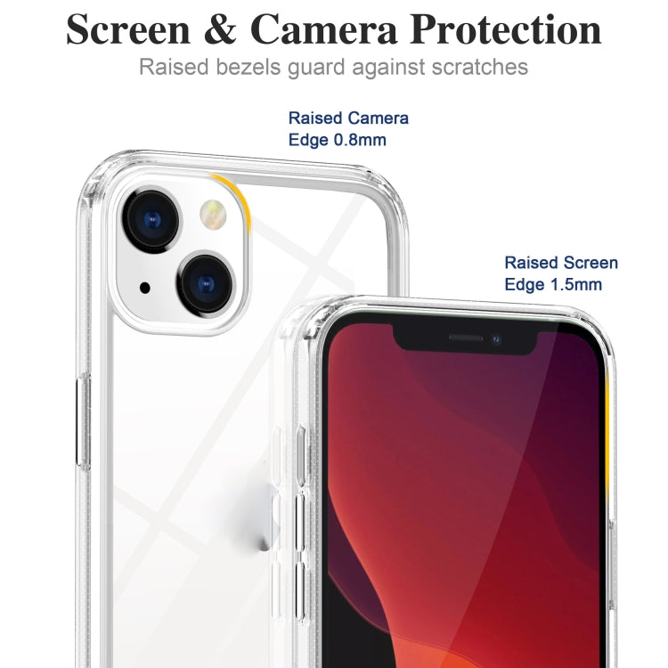 Crystal Clear Shockproof PC + TPU Protective Case, For iPhone 13 mini, For iPhone 13, For iPhone 13 Pro, For iPhone 13 Pro Max, For iPhone 12 mini, For iPhone 12, For iPhone 12 Pro, For iPhone 12 Pro Max, For iPhone 11, For iPhone 11 Pro...