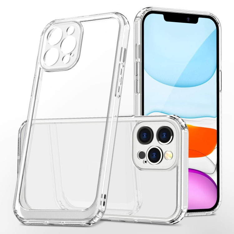 Crystal Clear Shockproof PC + TPU Protective Case, For iPhone 13 mini, For iPhone 13, For iPhone 13 Pro, For iPhone 13 Pro Max, For iPhone 12 mini, For iPhone 12, For iPhone 12 Pro, For iPhone 12 Pro Max, For iPhone 11, For iPhone 11 Pro...