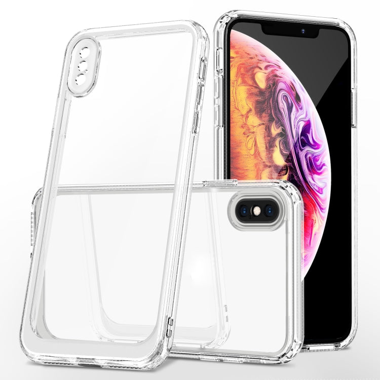 Crystal Clear Shockproof PC + TPU Protective Case, For iPhone 13 mini, For iPhone 13, For iPhone 13 Pro, For iPhone 13 Pro Max, For iPhone 12 mini, For iPhone 12, For iPhone 12 Pro, For iPhone 12 Pro Max, For iPhone 11, For iPhone 11 Pro...