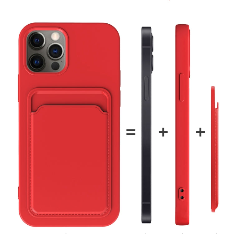 TPU + Flannel Lining Shockproof Case with Card Slots