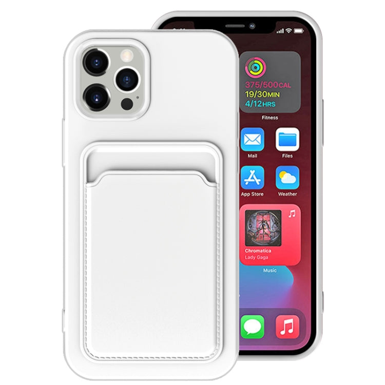 TPU + Flannel Lining Shockproof Case with Card Slots