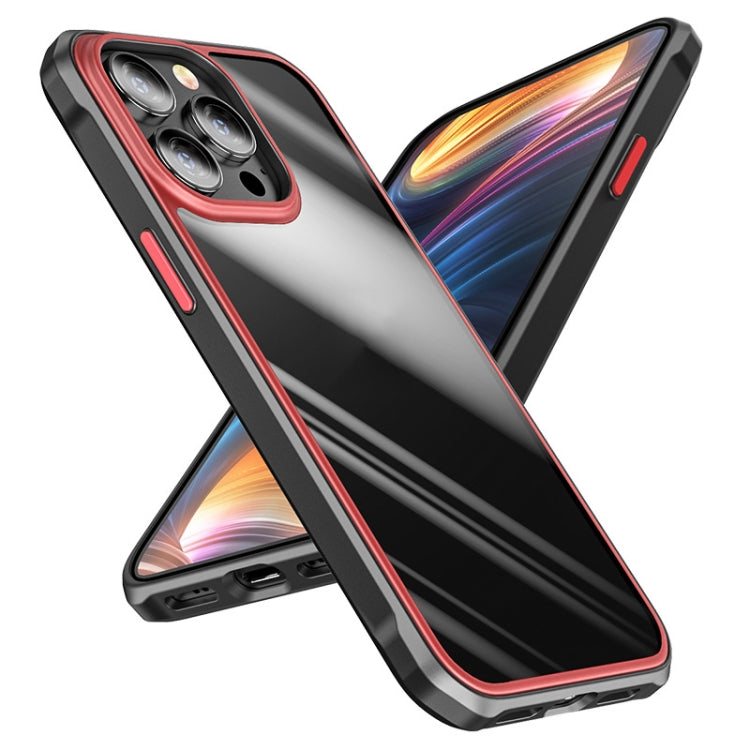 Beautiful Color TPU + Clear PC Four-corner All-inclusive Shockproof Case, For iPhone 13 mini, For iPhone 13, For iPhone 13 Pro, For iPhone 13 Pro Max