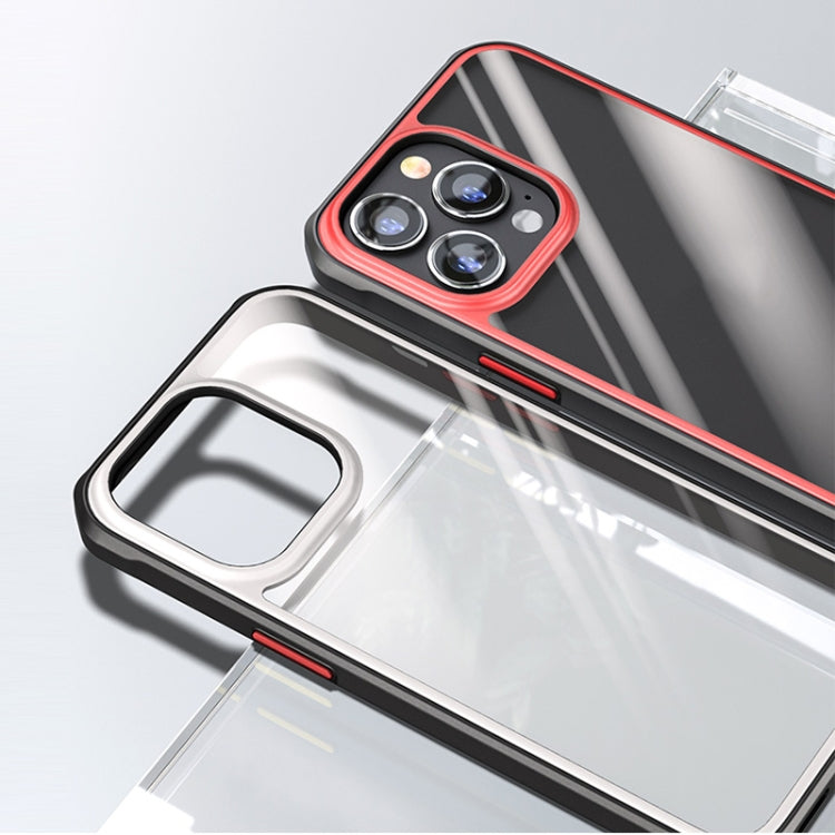 Beautiful Color TPU + Clear PC Four-corner All-inclusive Shockproof Case, For iPhone 13 mini, For iPhone 13, For iPhone 13 Pro, For iPhone 13 Pro Max