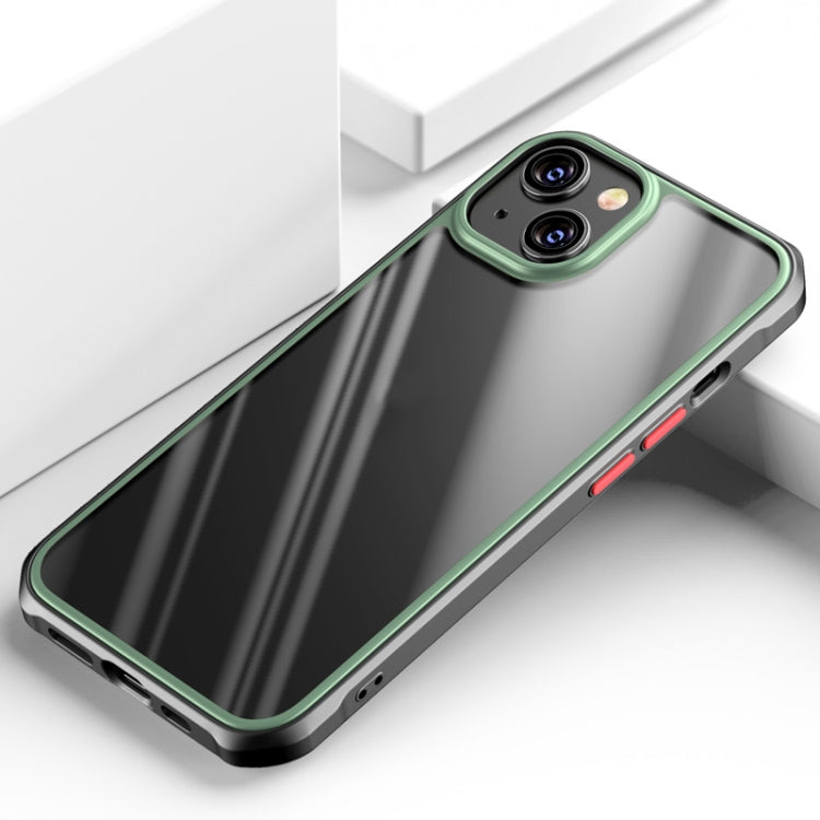 Beautiful Color TPU + Clear PC Four-corner All-inclusive Shockproof Case, For iPhone 13 mini, For iPhone 13, For iPhone 13 Pro, For iPhone 13 Pro Max