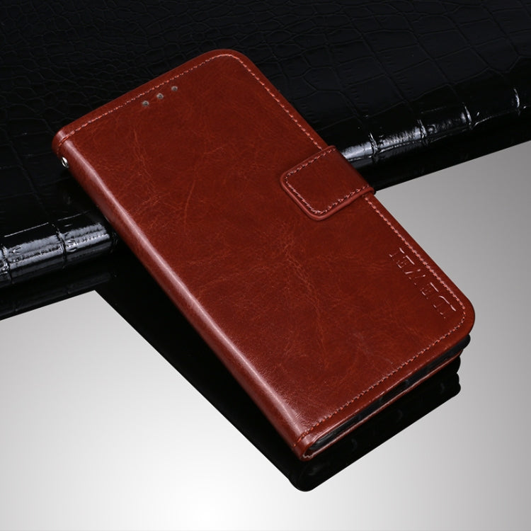 idewei Crazy Horse Texture Horizontal Flip Leather Case with Holder & Card Slots & Wallet, For iPhone 13 Pro Max