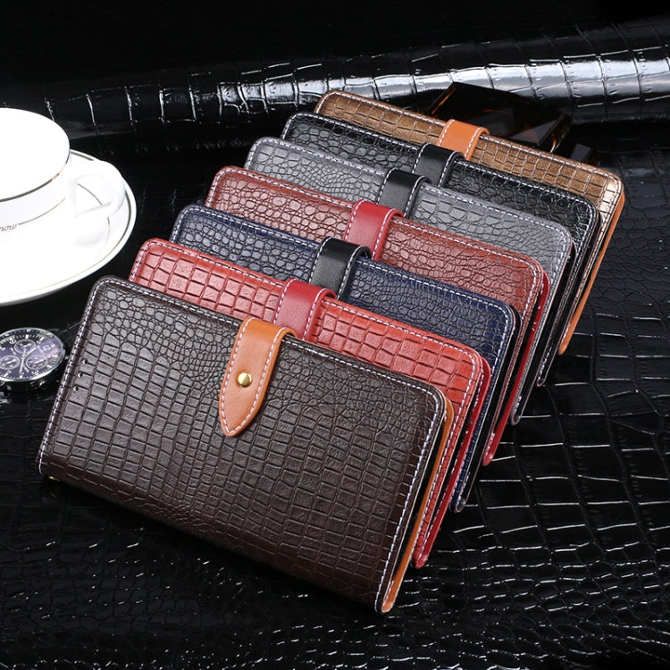 idewei Crocodile Texture Horizontal Flip Leather Case with Holder & Card Slots & Wallet, For iPhone 13, For iPhone 13 Mini, For iPhone 13 Pro, For iPhone 13 Pro Max