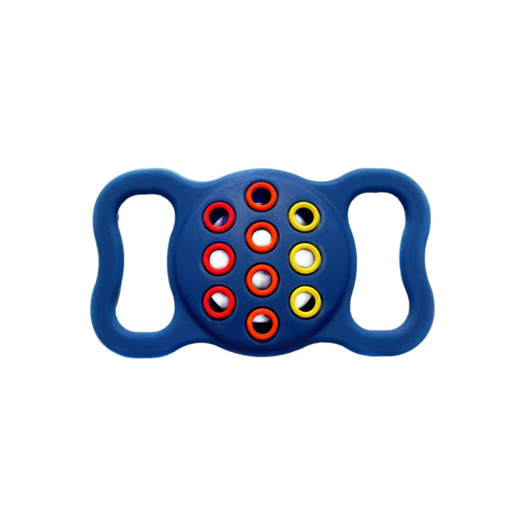 Pet Dog Cat Collar Dual-color Shockproof Silicone Protective Cover Case, For AirTag