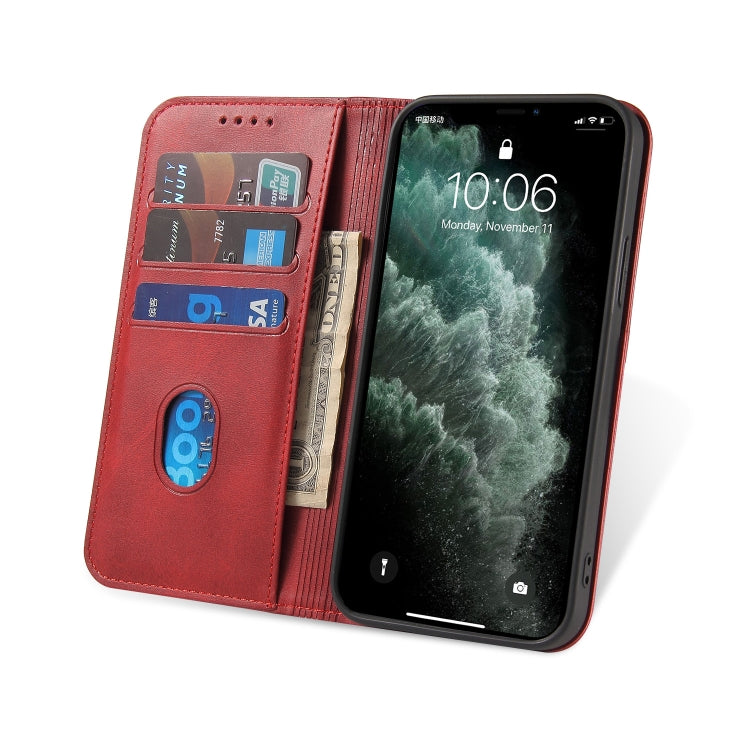 Calf Texture Magnetic Horizontal Flip Leather Case with Holder & Card Slots & Wallet, For iPhone 13 mini, For iPhone 13, For iPhone 13 Pro, For iPhone 13 Pro Max