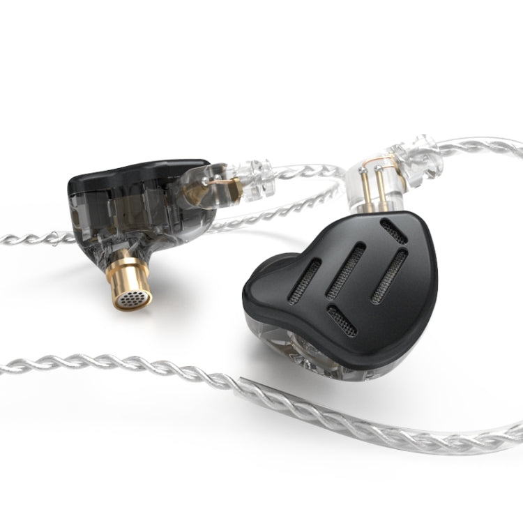 KZ ZAX 16-unit Ring Iron Sport Gaming In-ear Wired Earphone,, ZAX Mic Version(Black), ZAX Standard Version(Silver), ZAX Standard Version(Black), ZAX Mic Version(Silver)