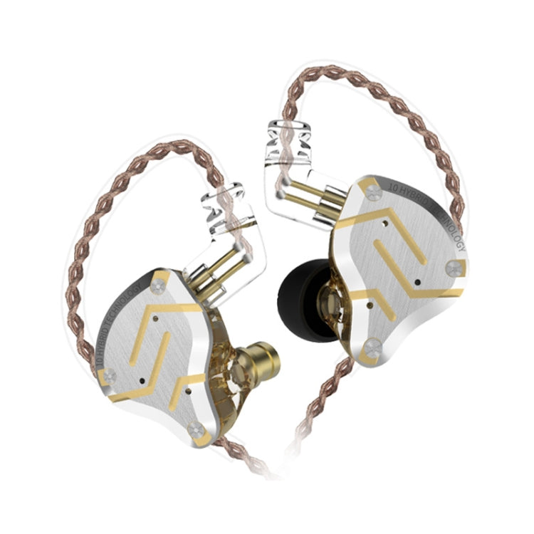 KZ ZS10 Pro 10-unit Ring Iron Gaming In-ear Wired Earphone,, ZS10 Pro Mic Version(Glare Gold), ZS10 Pro Mic Version(Purple), ZS10 Pro Mic Version(Diamond Blue), ZS10 Pro Standard Version(Black), ZS10 Pro Standard Version(Blue)...
