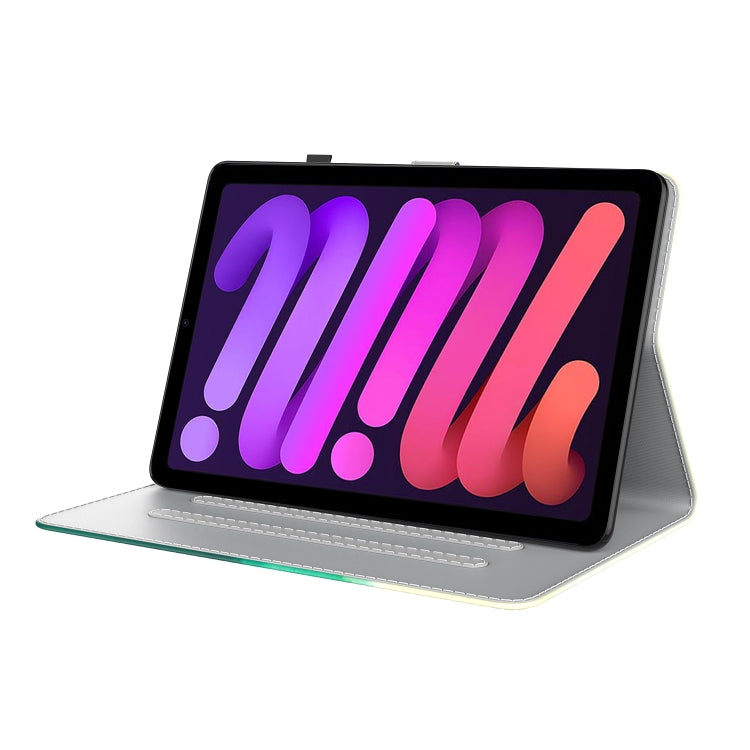 Watercolor Pattern Skin Feel Magnetic Horizontal Flip PU Leather Case with Holder & Card Slots & Photo Frame & Sleep / Wake-up Function, For iPad mini 2024 / mini 6, For iPad Pro 12.9 2022 / 2021 / 2020, For iPad Pro 11 2022 / 2021&2018 / Air 4 (2020)...