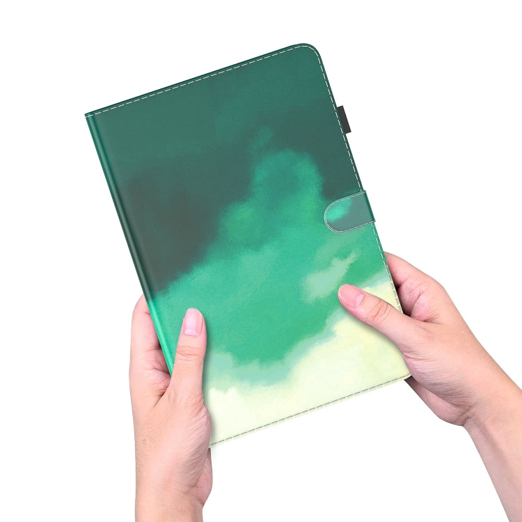 Watercolor Pattern Skin Feel Magnetic Horizontal Flip PU Leather Case with Holder & Card Slots & Photo Frame & Sleep / Wake-up Function, For iPad mini 2024 / mini 6, For iPad Pro 12.9 2022 / 2021 / 2020, For iPad Pro 11 2022 / 2021&2018 / Air 4 (2020)...