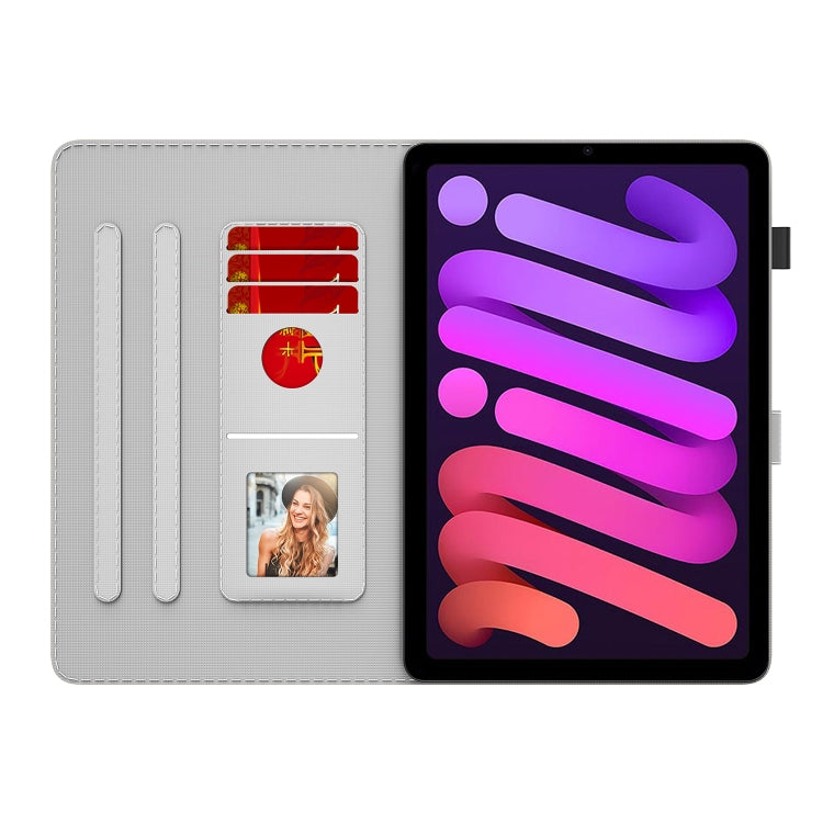 Watercolor Pattern Skin Feel Magnetic Horizontal Flip PU Leather Case with Holder & Card Slots & Photo Frame & Sleep / Wake-up Function, For iPad mini 2024 / mini 6, For iPad Pro 12.9 2022 / 2021 / 2020, For iPad Pro 11 2022 / 2021&2018 / Air 4 (2020)...