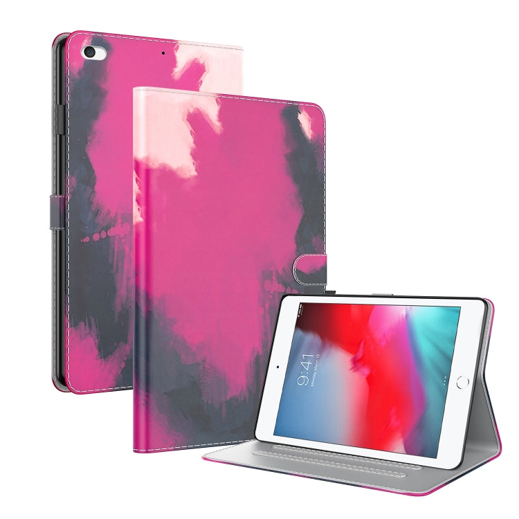 Watercolor Pattern Skin Feel Magnetic Horizontal Flip PU Leather Case with Holder & Card Slots & Photo Frame & Sleep / Wake-up Function, For iPad mini 2024 / mini 6, For iPad Pro 12.9 2022 / 2021 / 2020, For iPad Pro 11 2022 / 2021&2018 / Air 4 (2020)...