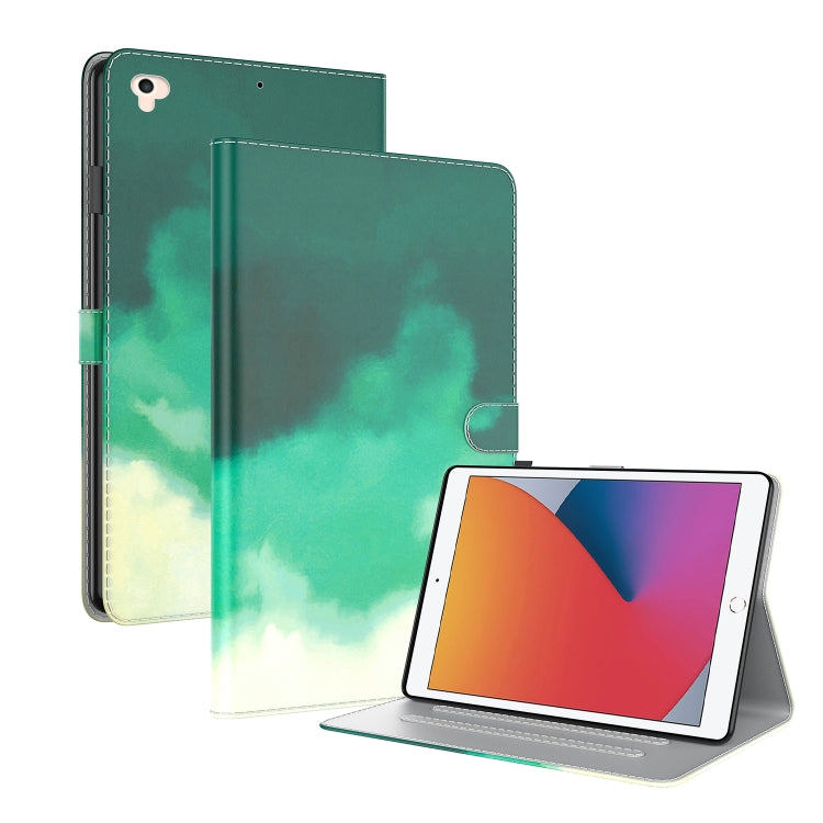 Watercolor Pattern Skin Feel Magnetic Horizontal Flip PU Leather Case with Holder & Card Slots & Photo Frame & Sleep / Wake-up Function, For iPad mini 2024 / mini 6, For iPad Pro 12.9 2022 / 2021 / 2020, For iPad Pro 11 2022 / 2021&2018 / Air 4 (2020)...
