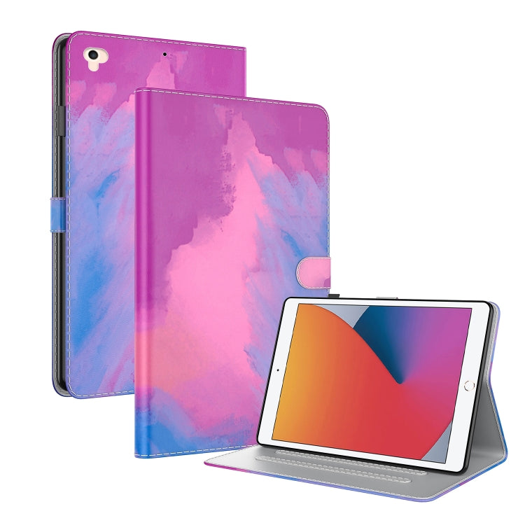 Watercolor Pattern Skin Feel Magnetic Horizontal Flip PU Leather Case with Holder & Card Slots & Photo Frame & Sleep / Wake-up Function, For iPad mini 2024 / mini 6, For iPad Pro 12.9 2022 / 2021 / 2020, For iPad Pro 11 2022 / 2021&2018 / Air 4 (2020)...