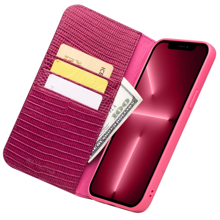 QIALINO Small Crocodile Texture Horizontal Flip Leather Case with Holder & Card Slots & Wallet, For iPhone 13, For iPhone 13 Pro, For iPhone 13 Pro Max