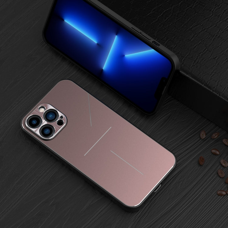 R-JUST RJ-52 3-Line Style Metal TPU Shockproof Protective Case, For iPhone 13, For iPhone 13 Pro, For iPhone 13 Pro Max, For iPhone 12, For iPhone 12 Pro, For iPhone 12 Pro Max