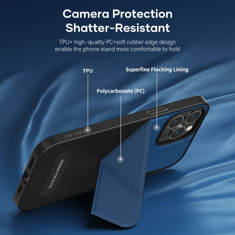 ROCK Element Plus TPU + PC Shockproof Protective Case with Folding Holder
