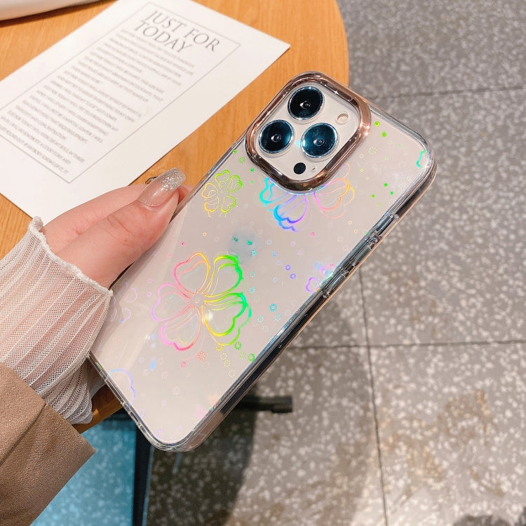 Colorful Laser Electroplating Shockproof Phone Case, For iPhone 13, For iPhone 13 Pro, For iPhone 13 Pro Max, For iPhone 12 / 12 Pro, For iPhone 12 Pro Max, For iPhone 11