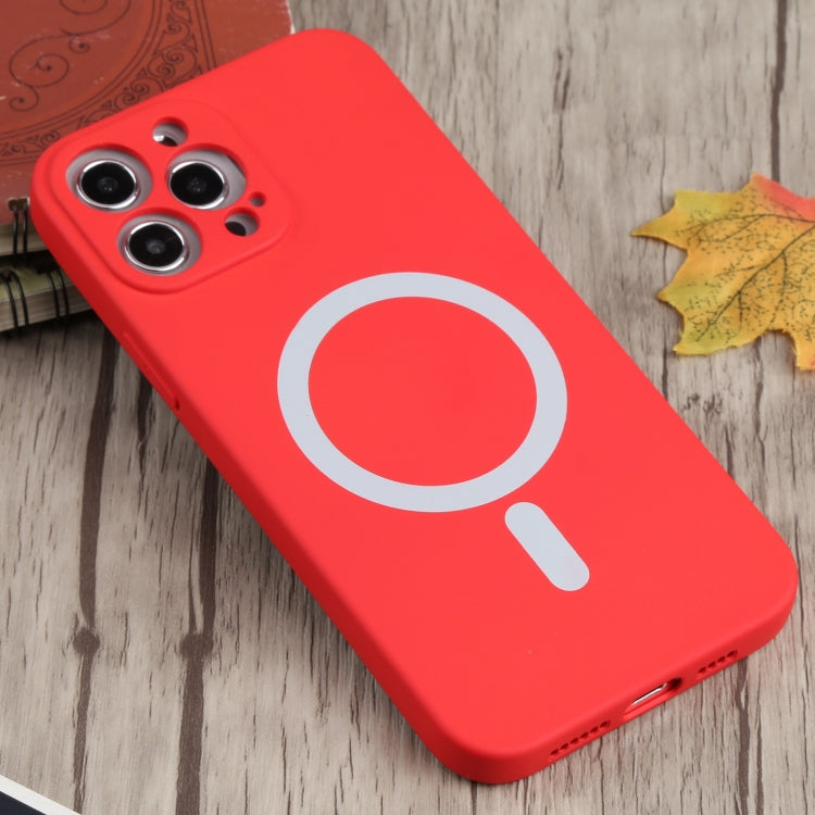 Liquid Silicone Shockproof Magsafe Case, For iPhone 13 Pro Max