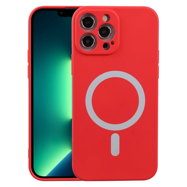 Liquid Silicone Shockproof Magsafe Case, For iPhone 13 Pro Max
