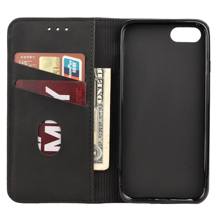 Skin Feel Splicing Leather Phone Case