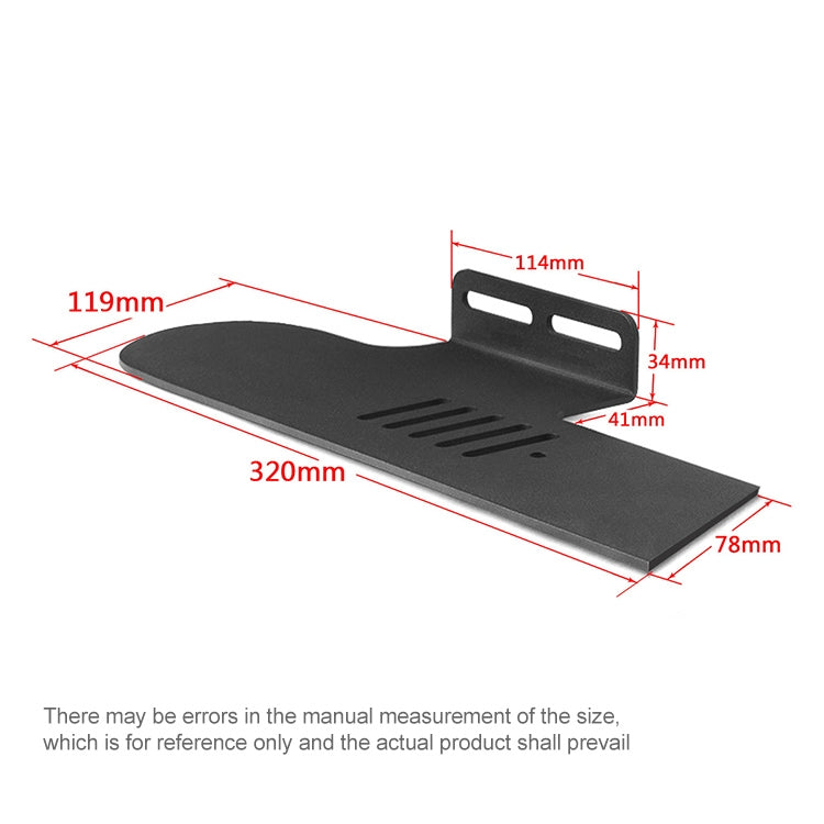 Split Sound Bar Wall-mount Bracket, For Philips CN-HTL2000 / 93 & HTL1500, For Amoi L2 / L3 / L5 / L7 / L8 / L9, For Harman/Kardon Citation Bar, For Ohayo H6 / H8, For Amoi U2 / U5 / U6 / U7, For Garinemax Speaker, For Sansui DV-91A / DV-92A...
