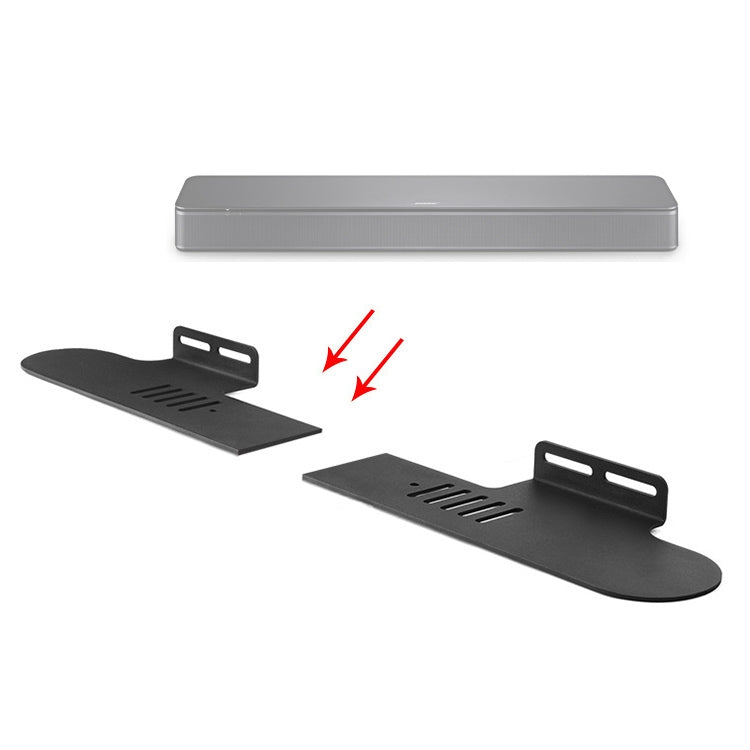 Split Sound Bar Wall-mount Bracket, For Philips CN-HTL2000 / 93 & HTL1500, For Amoi L2 / L3 / L5 / L7 / L8 / L9, For Harman/Kardon Citation Bar, For Ohayo H6 / H8, For Amoi U2 / U5 / U6 / U7, For Garinemax Speaker, For Sansui DV-91A / DV-92A...