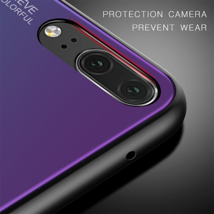 Gradient Color Glass Case, For OnePlus 7 Pro, For Huawei P20, For OPPO F11 Pro