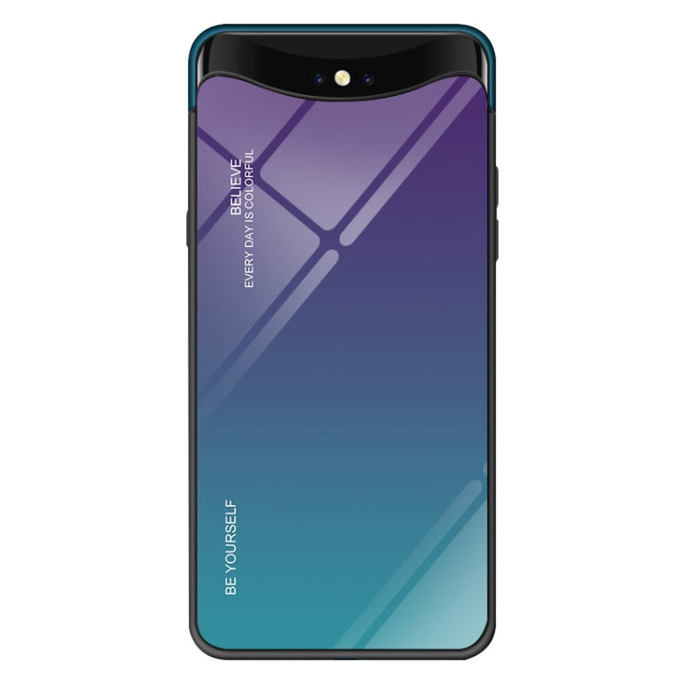 Gradient Color Glass Case, For OnePlus 7 Pro, For Huawei P20, For OPPO F11 Pro