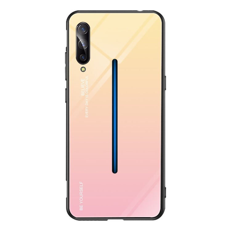 Gradient Color Glass Case, For OPPO Find X, For OPPO K1 / R15X, For OPPO R17